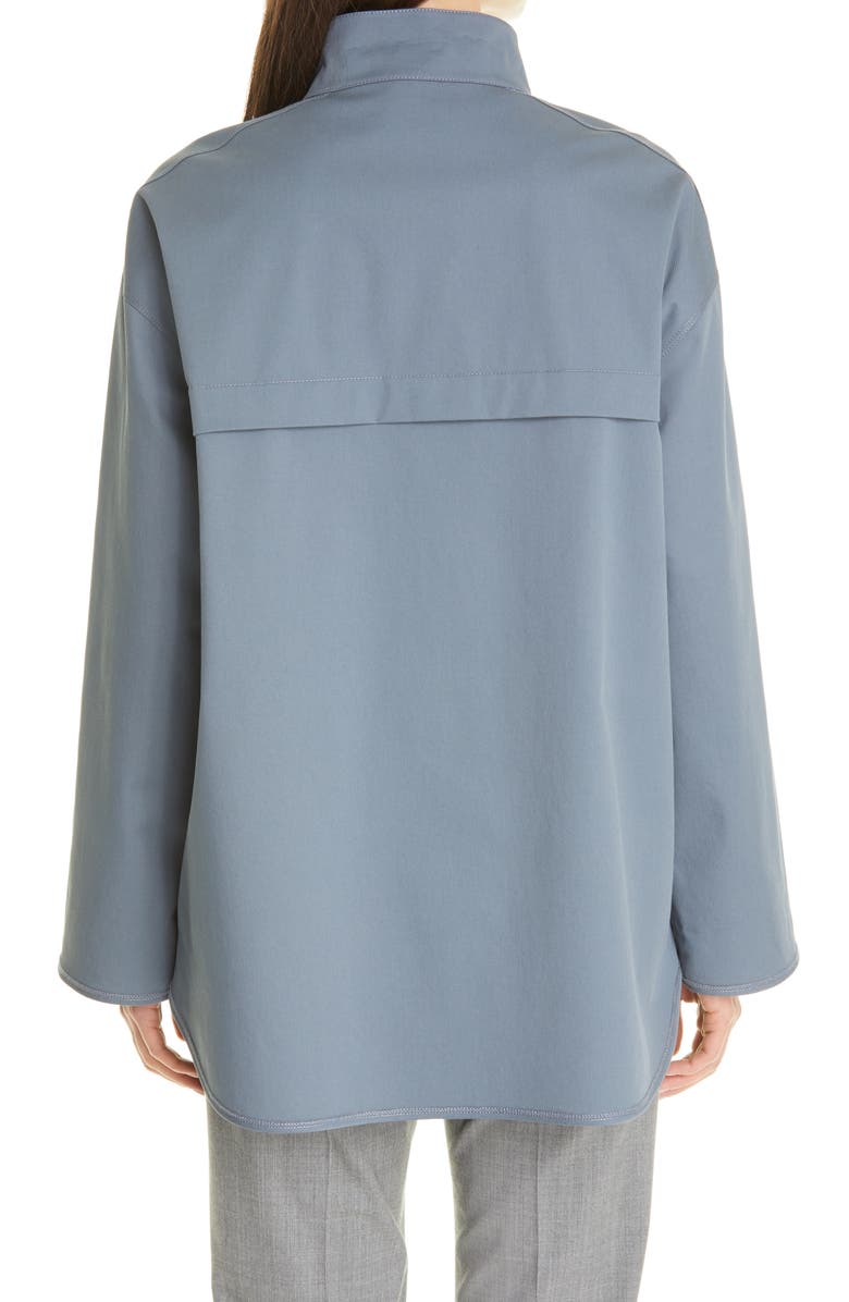 Lafayette 148 New York Ansel Stretch Cotton Jacket, Alternate, color,