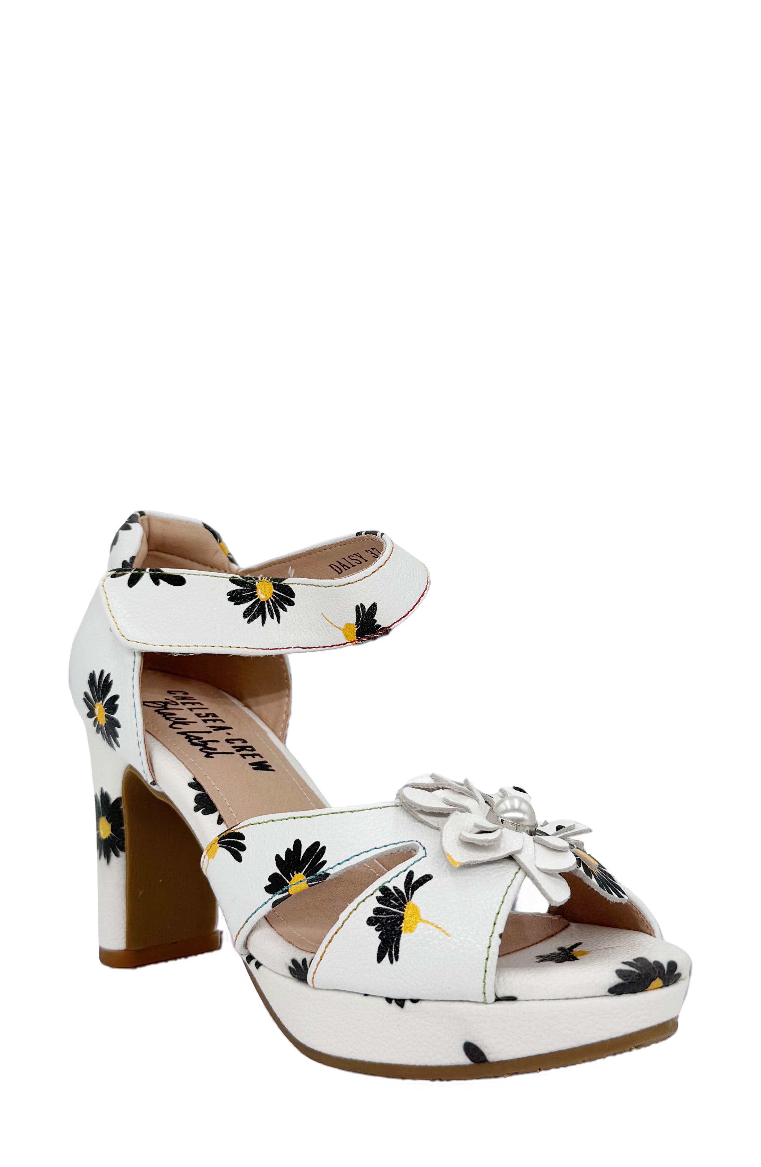 CHELSEA CREW Daisy Ankle Strap Platform Sandal