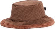 Nanette Lepore Corduroy Bucket Hat
