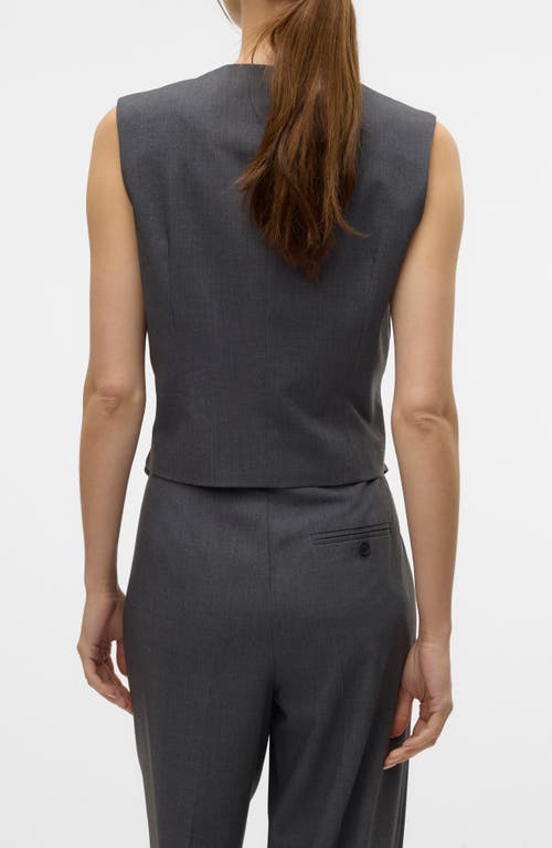 VERO MODA VERO MODA LIBA ASYMMETRIC BUTTON WAISTCOAT