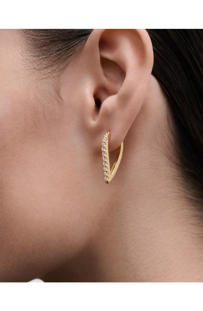 PDPAOLA Gloss Hoops, Alternate, color, Gold