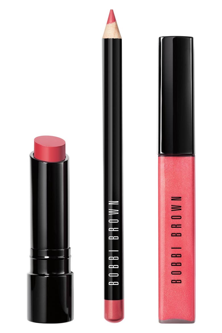 'Sunset Pink' Lip Trio, Main, color, NO COLOR