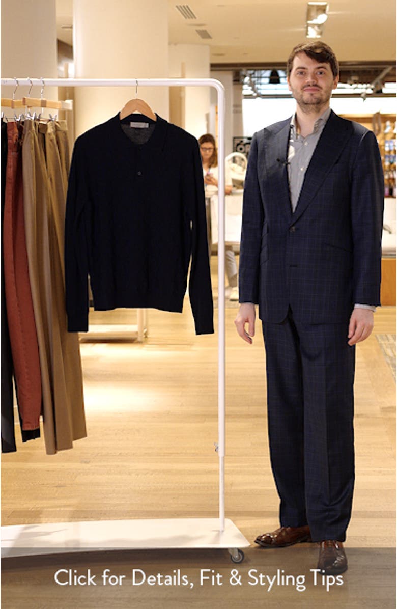 Wool Polo Sweater, sales video thumbnail