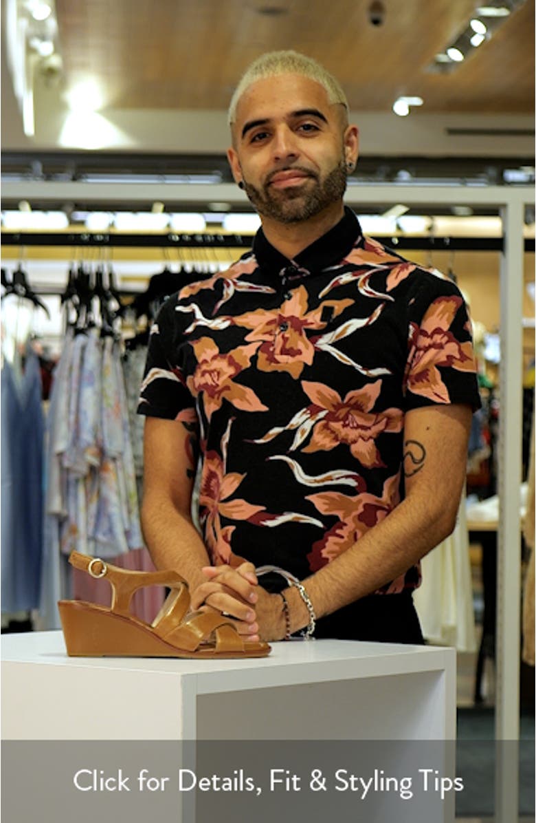 Gigi Slingback Wedge Sandal, sales video thumbnail