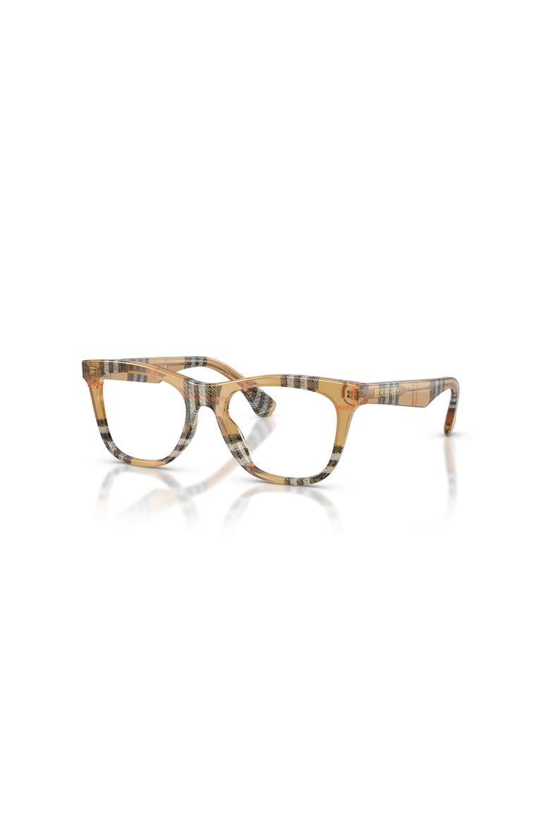 47mm Square optical glasses, Main, color, Brown