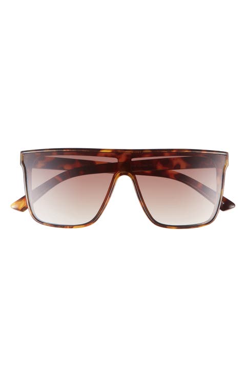 Flat Top 138mm Shield Sunglasses