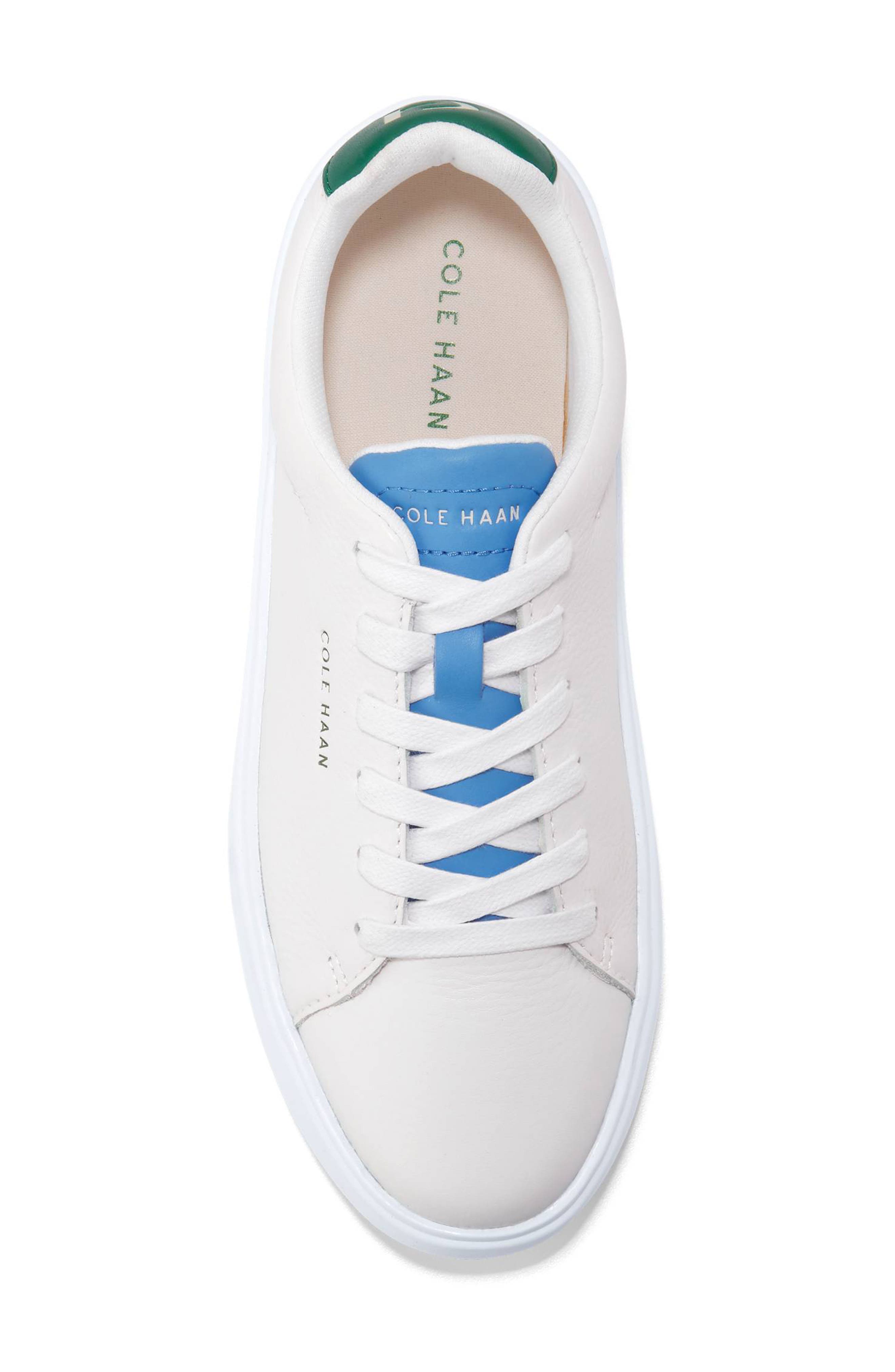 GrandPro Crosscourt Traveler Sneaker, Alternate, color, WHITE/ GREEN/ BLUE