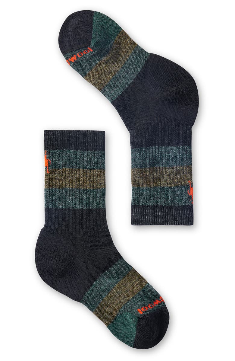 Smartwool Kids' Hike Stripe Full Cushion Crew Socks, Main, color, 