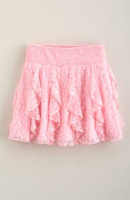 Treasure & Bond Kids' Tiered Lace Skort