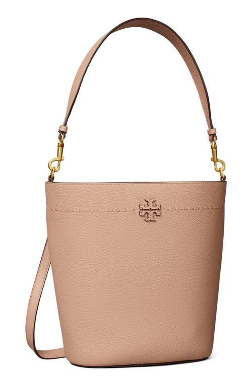 Tory Burch Mcgraw Leather Bucket Bag