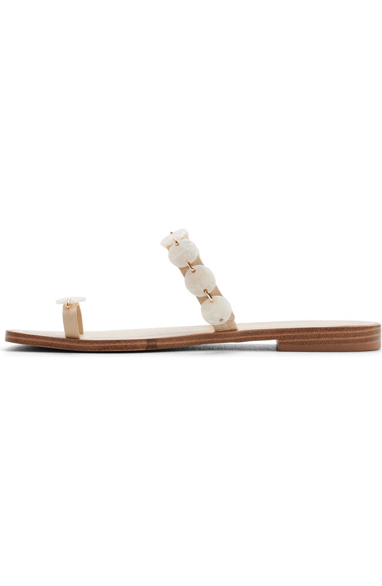 ALDO Crystiana Slide Sandal, Alternate, color, Sand