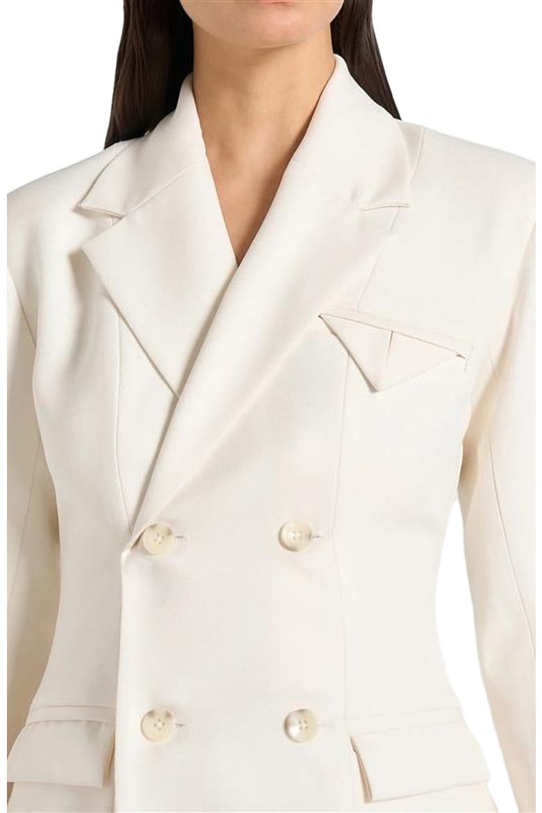 Maia Double Breasted Blazer, Alternate, color, Off White