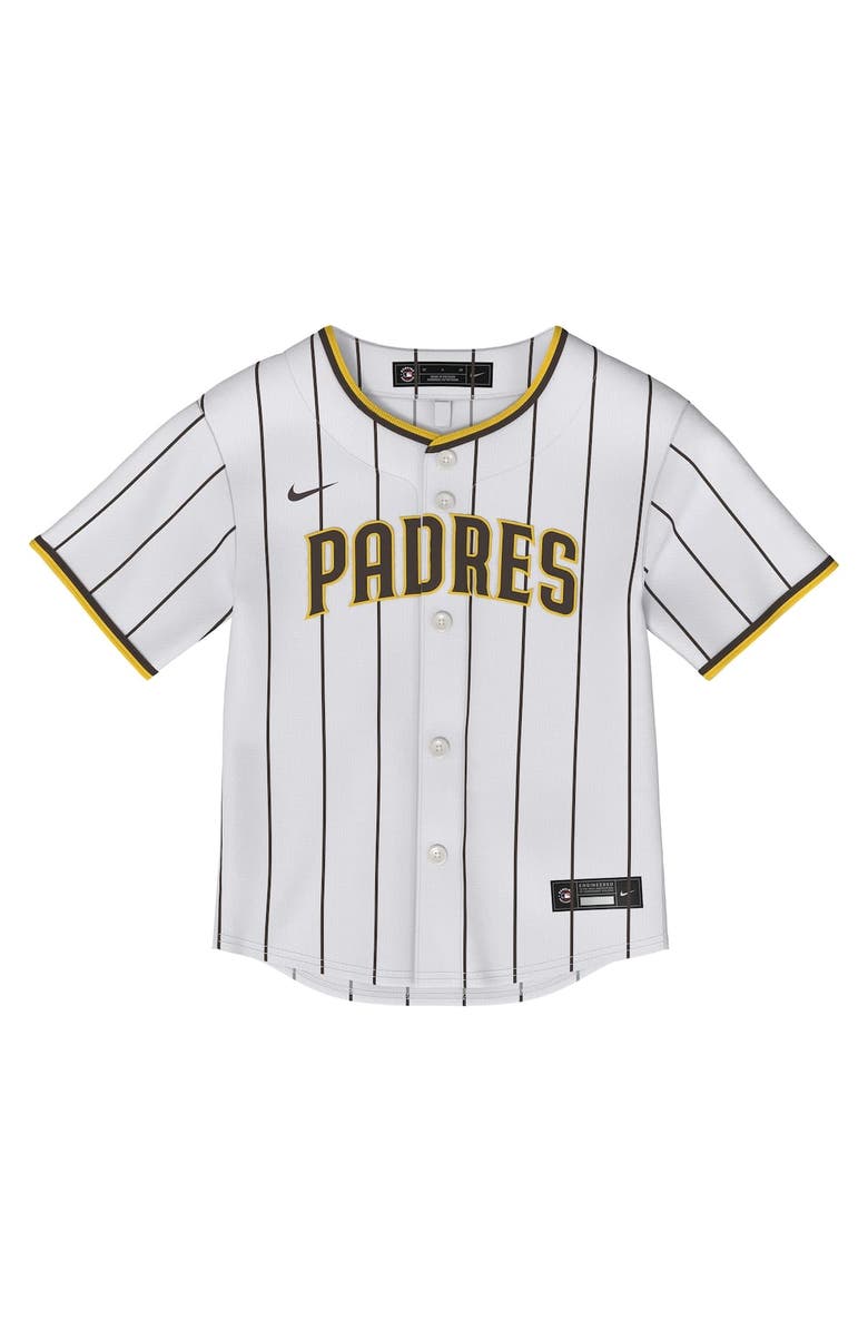Outerstuff Toddler White San Diego Padres Home Replica Jersey, Alternate, color, 