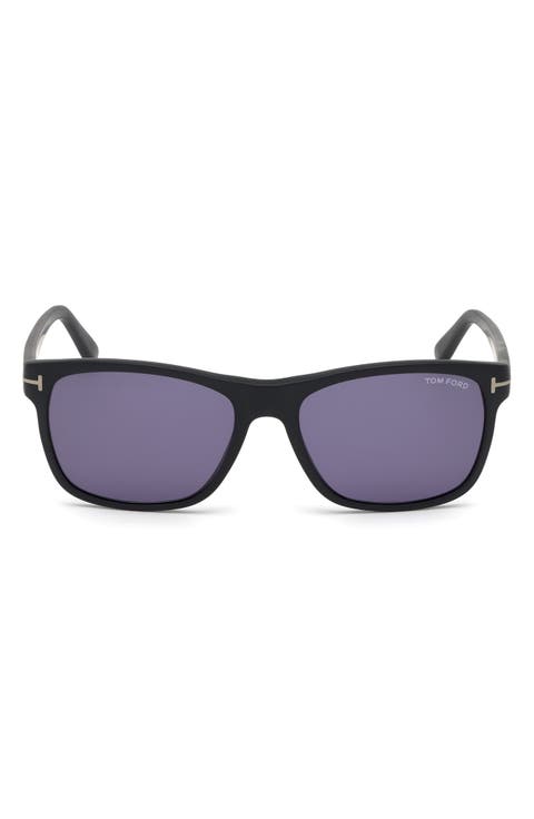 Giulio 57mm Geometric Sunglasses