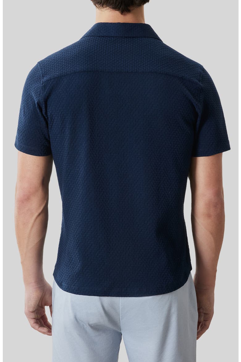Levigne Pima Cotton Polo, Alternate, color, DARK CASPIAN