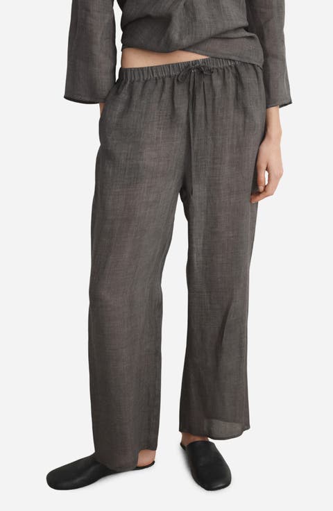 Ramie Pajama Pants