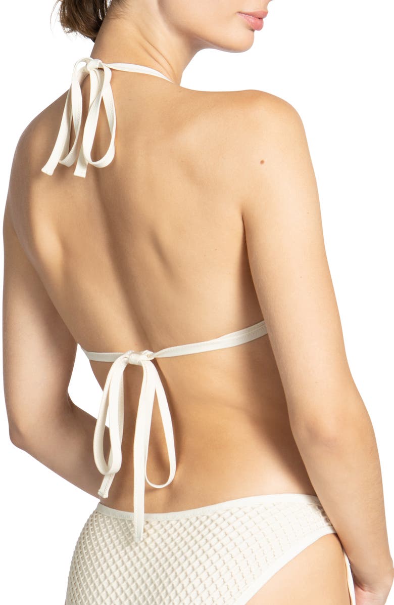 Robin Piccone Pua Floral Triangle Bikini Top, Alternate, color,