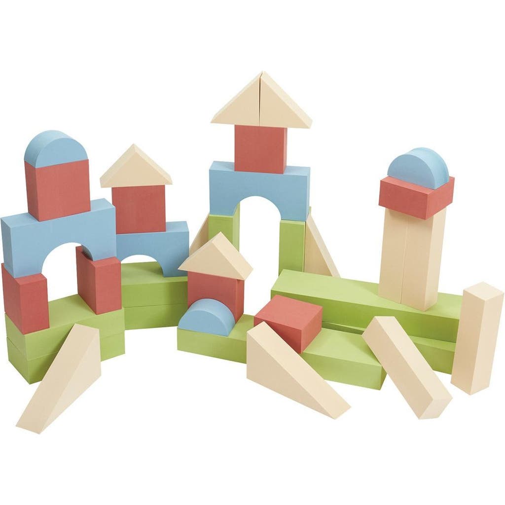 Kaplan Early Learning Company Jumbo Foam Colored Blocks In Multi