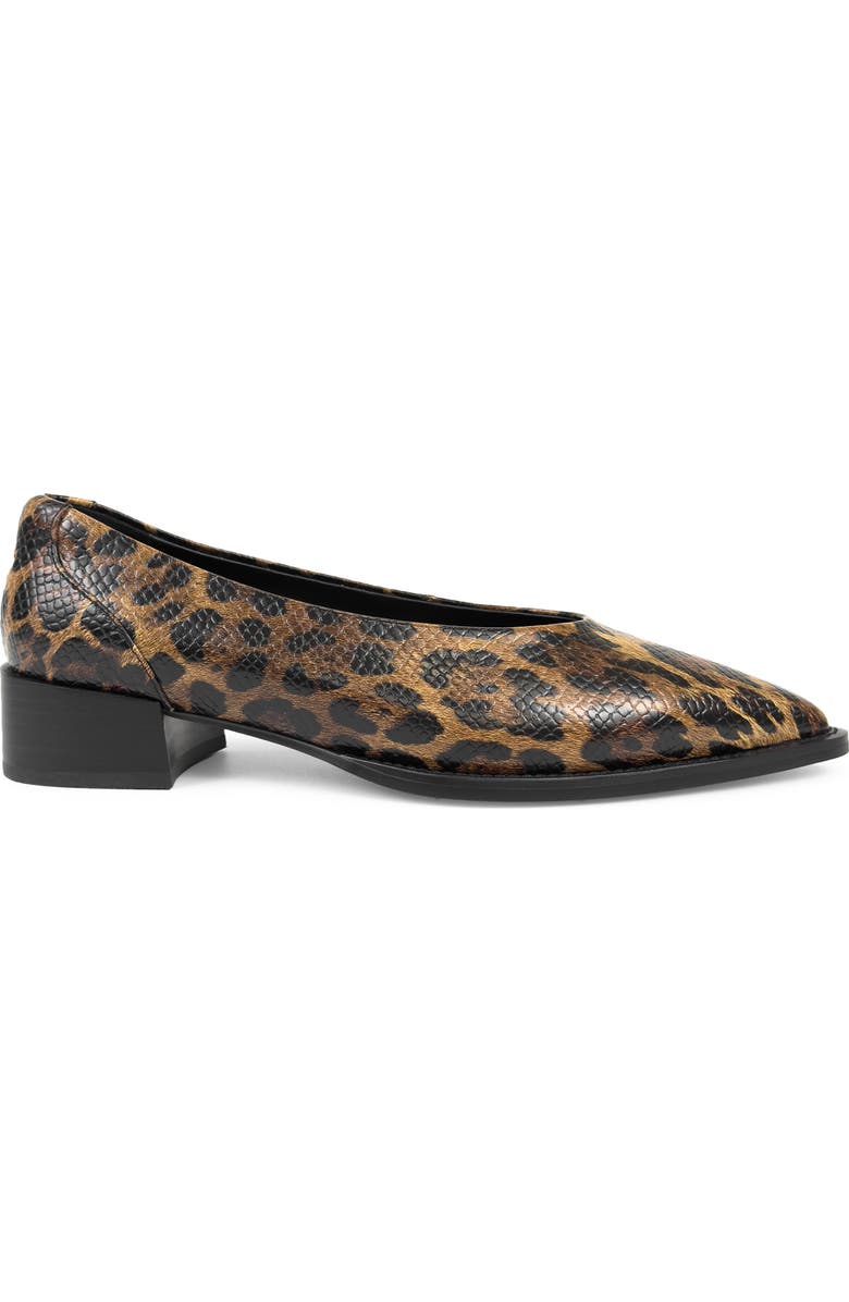 Aerosoles Mide Pointed Toe Pump, Alternate, color, Mocha Jaguar Emb