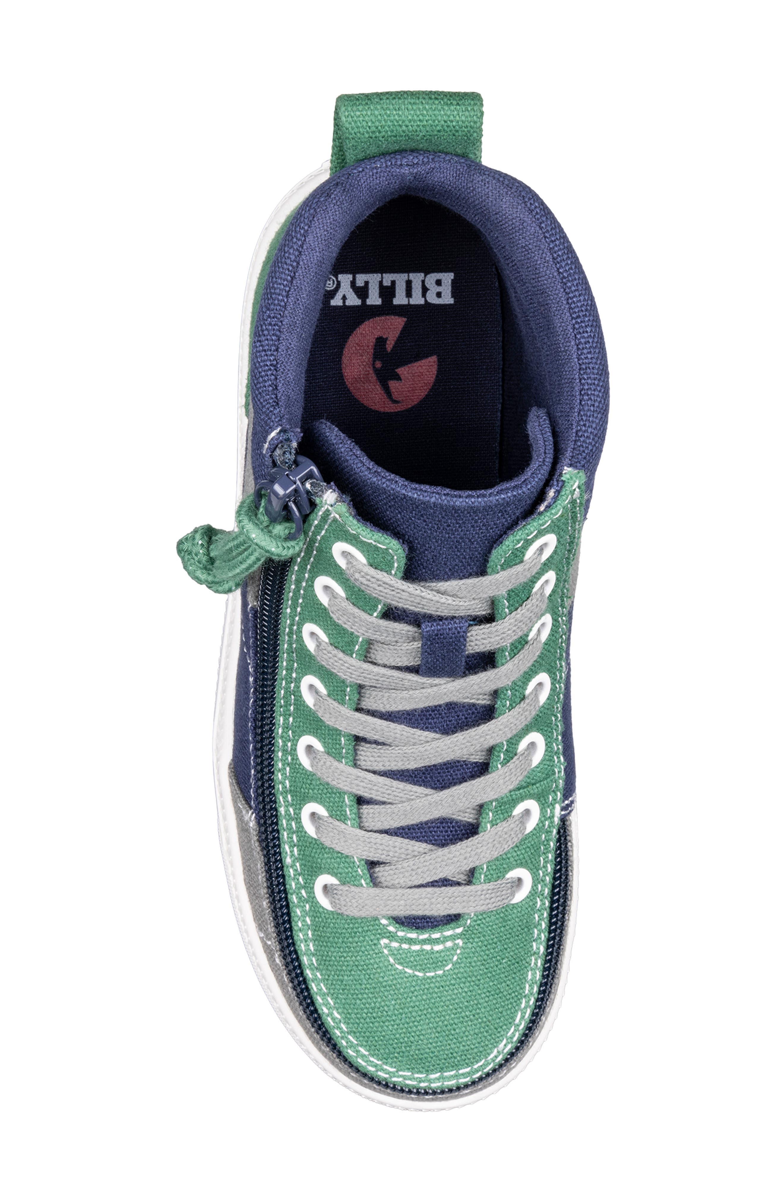 BILLY Footwear Kids' Street High Top Sneaker, Alternate, color, Earth