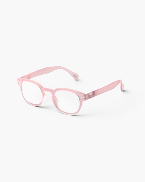 Izipizi #c 49mm Square Reading Glasses In Pink
