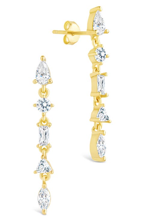 Jacinda Cubic Zirconia Drop Earrings