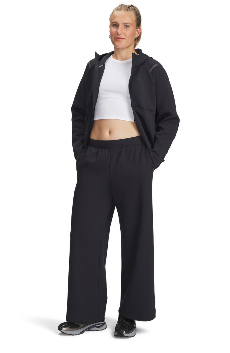 Under Armour Unstoppable Fleece Jacket, Alternate, color, Black / / Black