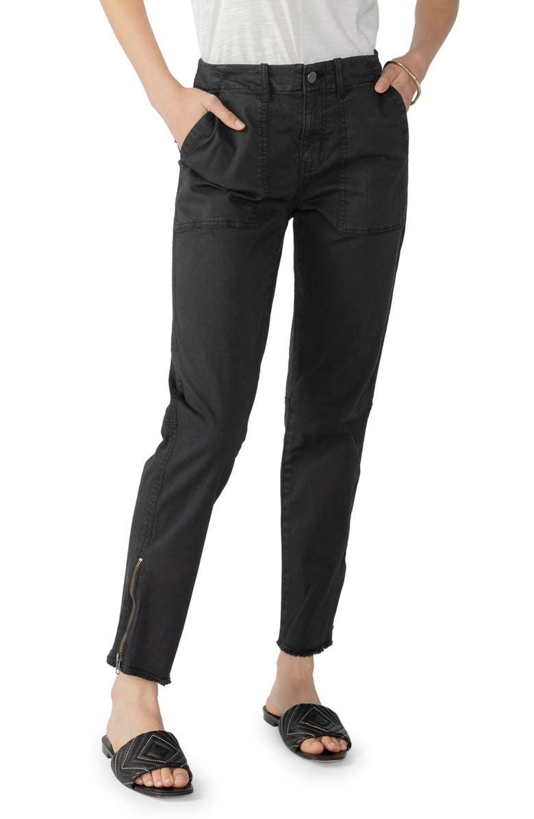 Sanctuary Peace Maker Straight Leg Ankle Pants, Main, color, 