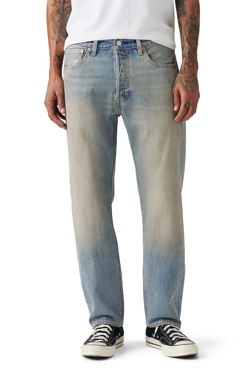Levi's<sup>®</sup> 501<sup>®</sup> Original Straight Leg Jeans, Main, color, Dirty Work