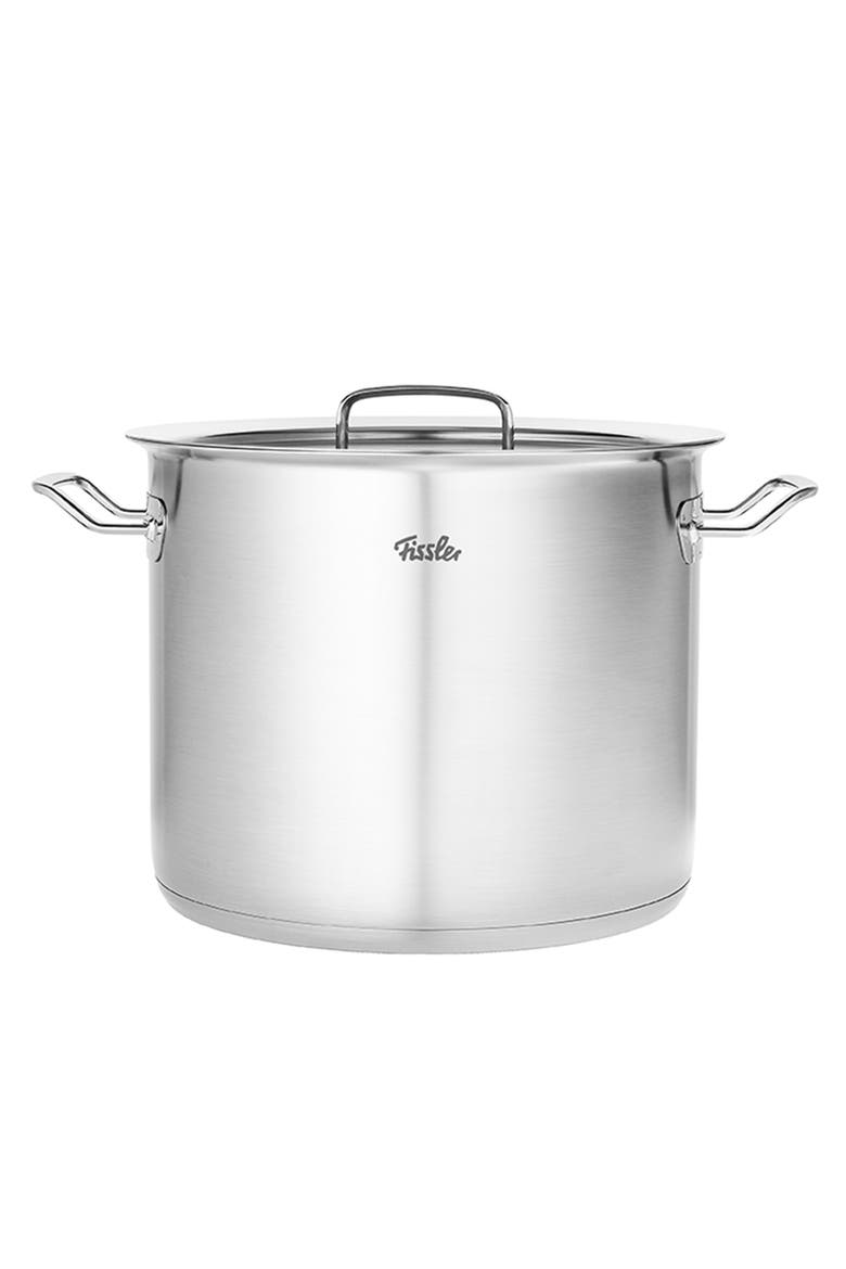 Original-Profi Collection Stainless Steel Tall Stock Pot with Metal Lid, Alternate, color, Stainless Steel