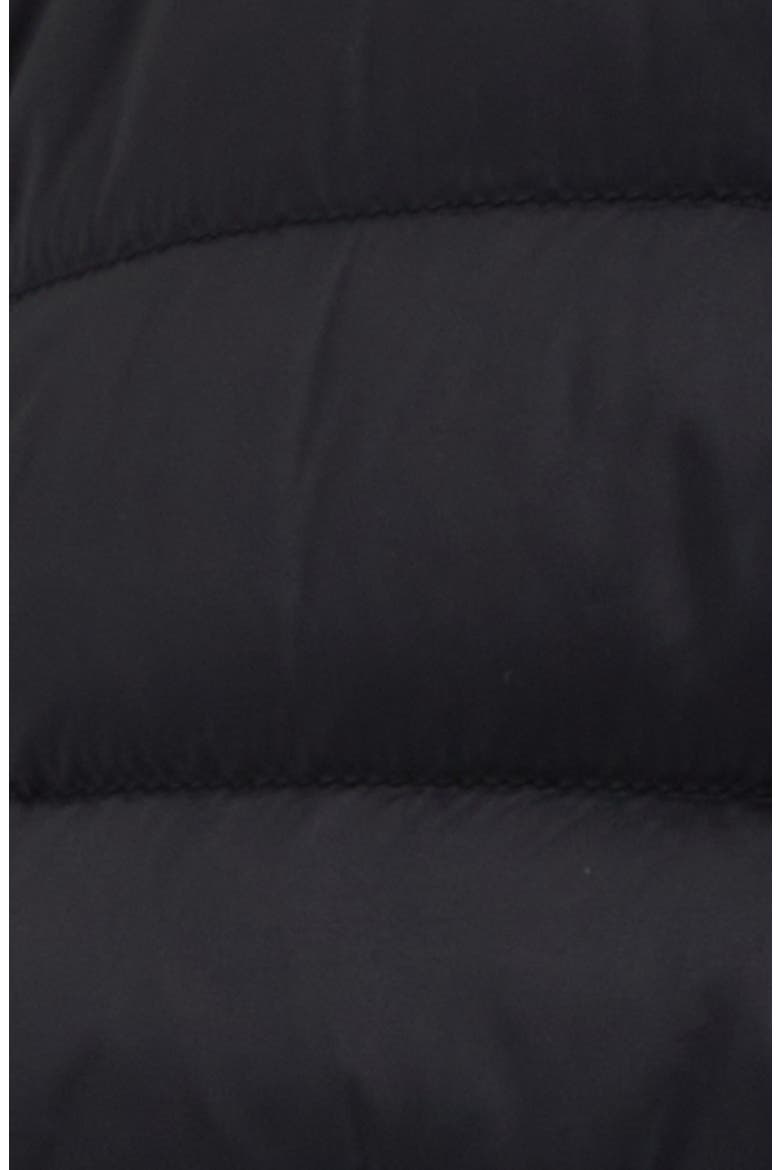 Mackinac Diagonal Quilted Down Moto Jacket, Alternate, color, BLACK