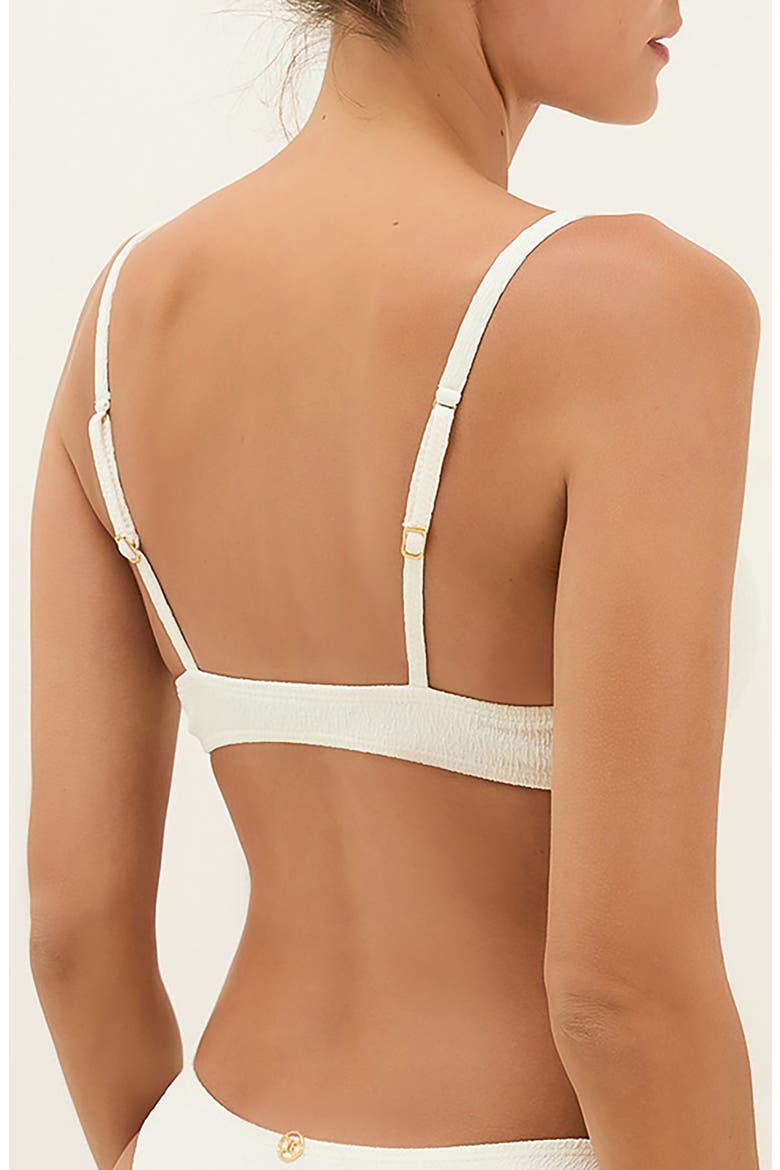 Solaro Vivian Bikini Top, Alternate, color, WHITE