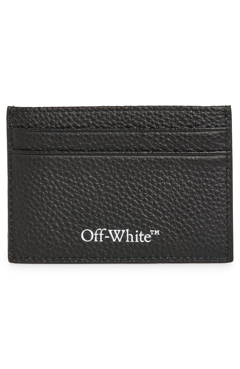 Off-White Classic Card Case, Alternate, color, Black