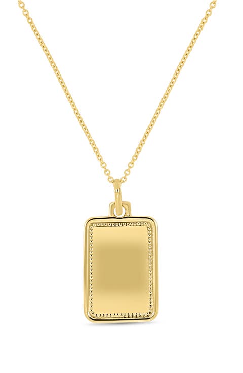 14k Gold Pendant Necklace