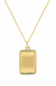 14k Gold Pendant Necklace