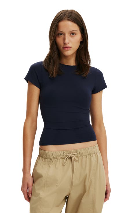 Women's Hold Me Short Sleeve Crew Neck