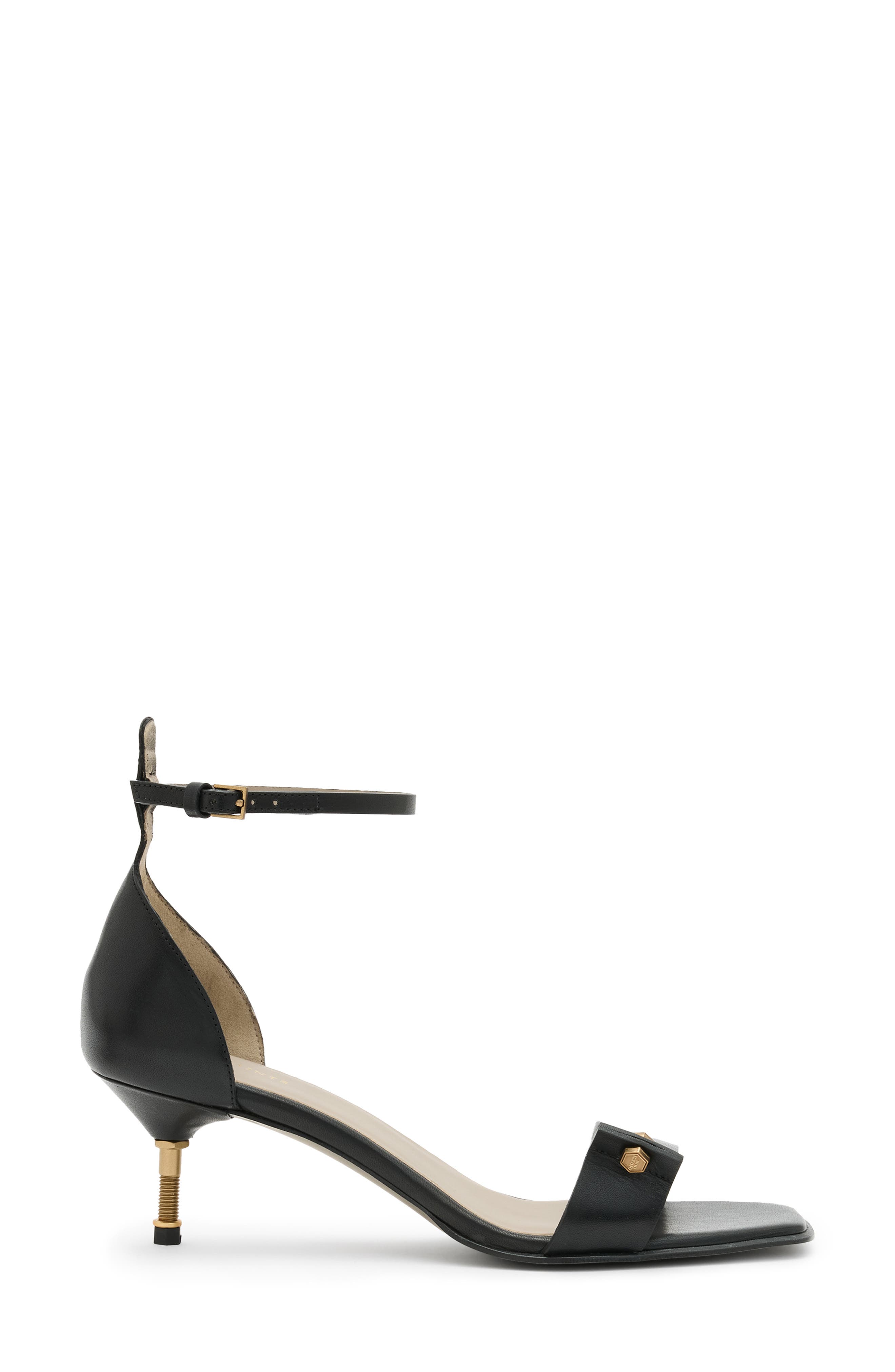 AllSaints Gloria Ankle Strap Sandal, Alternate, color, 