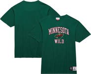 Mitchell & Ness Men's Mitchell & Ness Green Minnesota Wild Legendary Slub T-Shirt