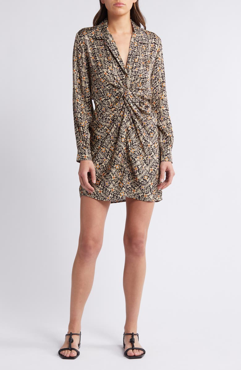 SESSÙN Holda Long Sleeve Shirtdress, Main, color, 