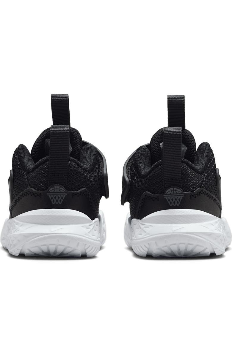 Nike Kids' Team Hustle D 12 Basketball Sneaker, Alternate, color, Black/ Anthracite/ White