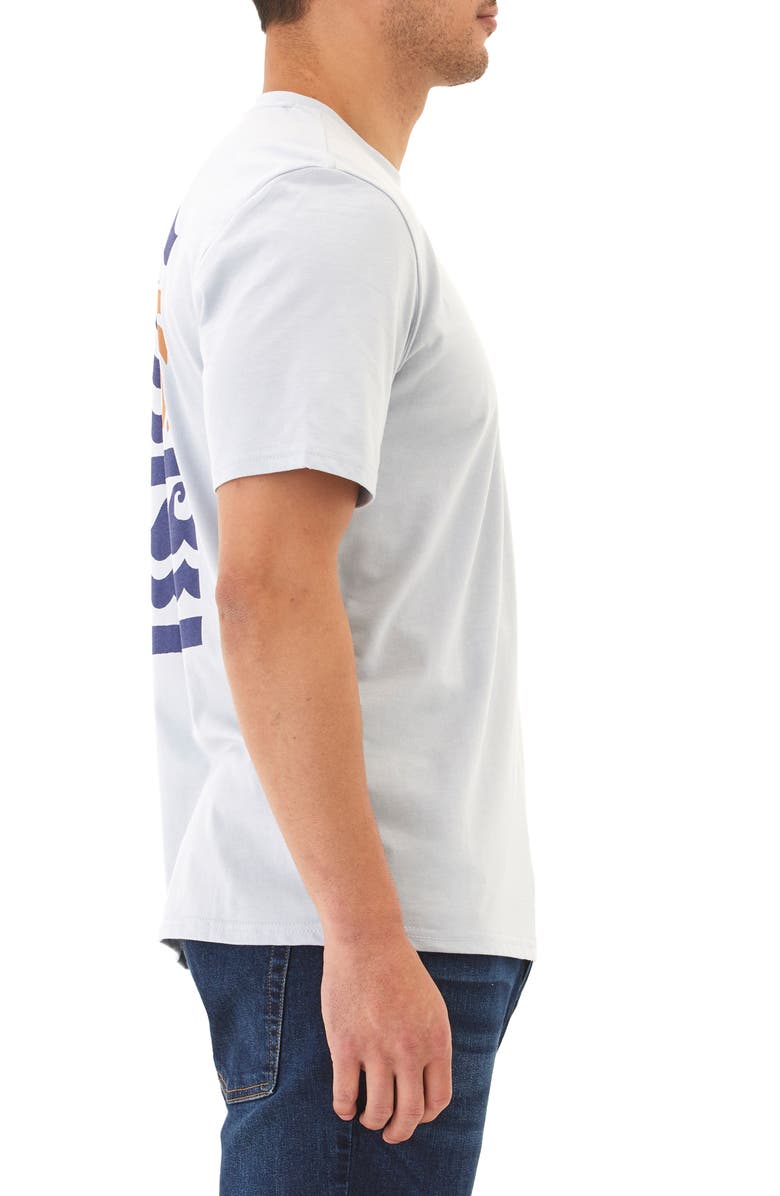 Threads 4 Thought Pacific Reflections Cotton Blend Graphic T-Shirt, Alternate, color, Sea Mist