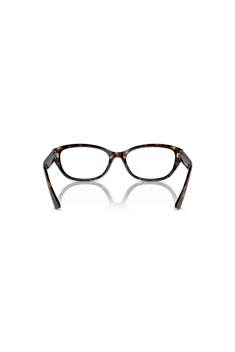 53mm Oval optical glasses, Alternate, color, Tortoise