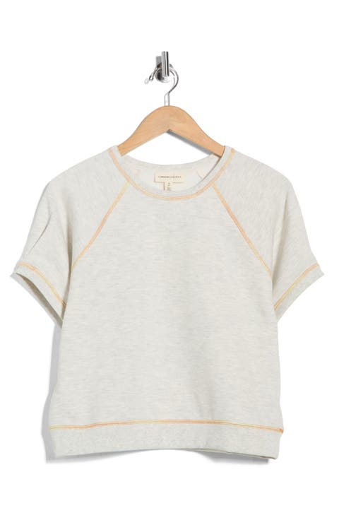 Topstitch Crewneck Shirt