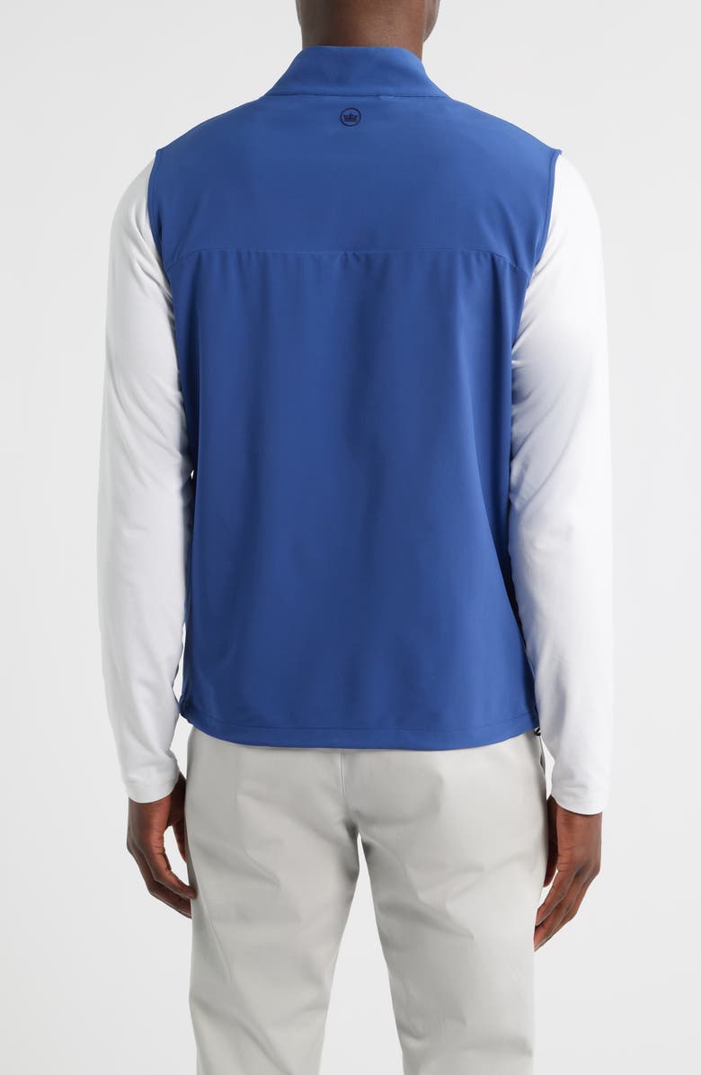 Peter Millar Dunes Water Resistant Golf Vest, Alternate, color, Sport Navy