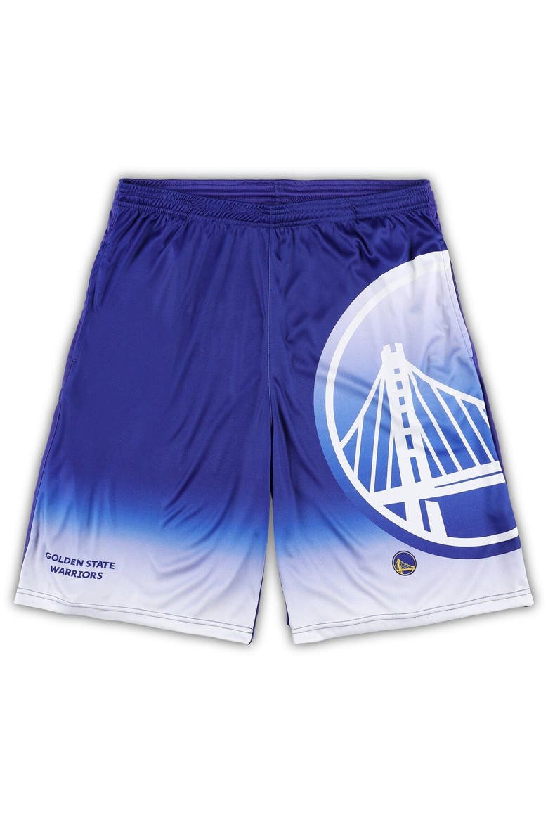 Men's Fanatics Branded Royal Golden State Warriors Big & Tall Graphic Shorts, Main, color, Royal
