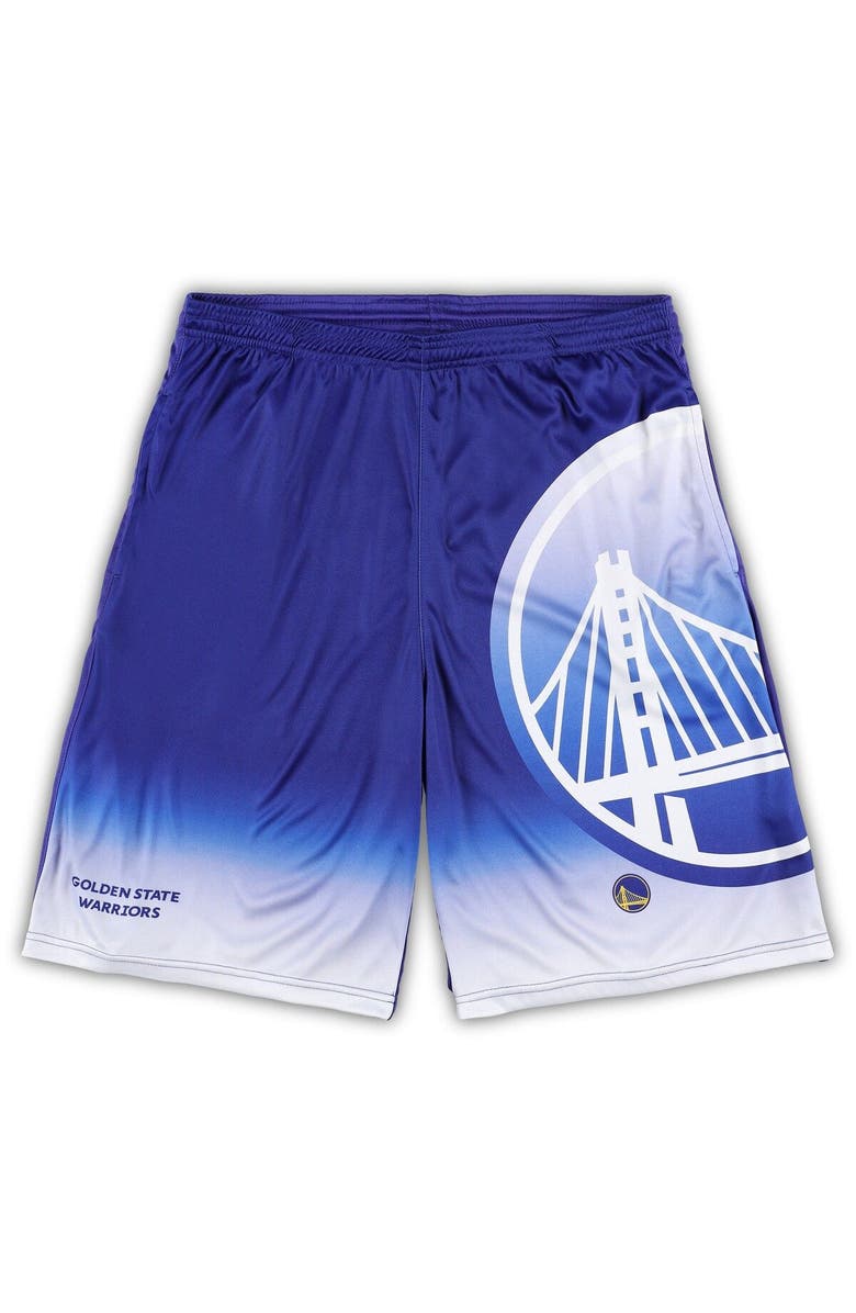 FANATICS Men's Fanatics Branded Royal Golden State Warriors Big & Tall Graphic Shorts, Main, color, Royal