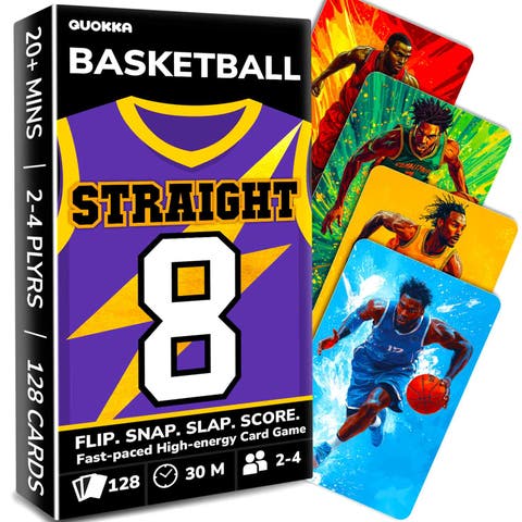Kids and Adults Fast Paced Sports Card game