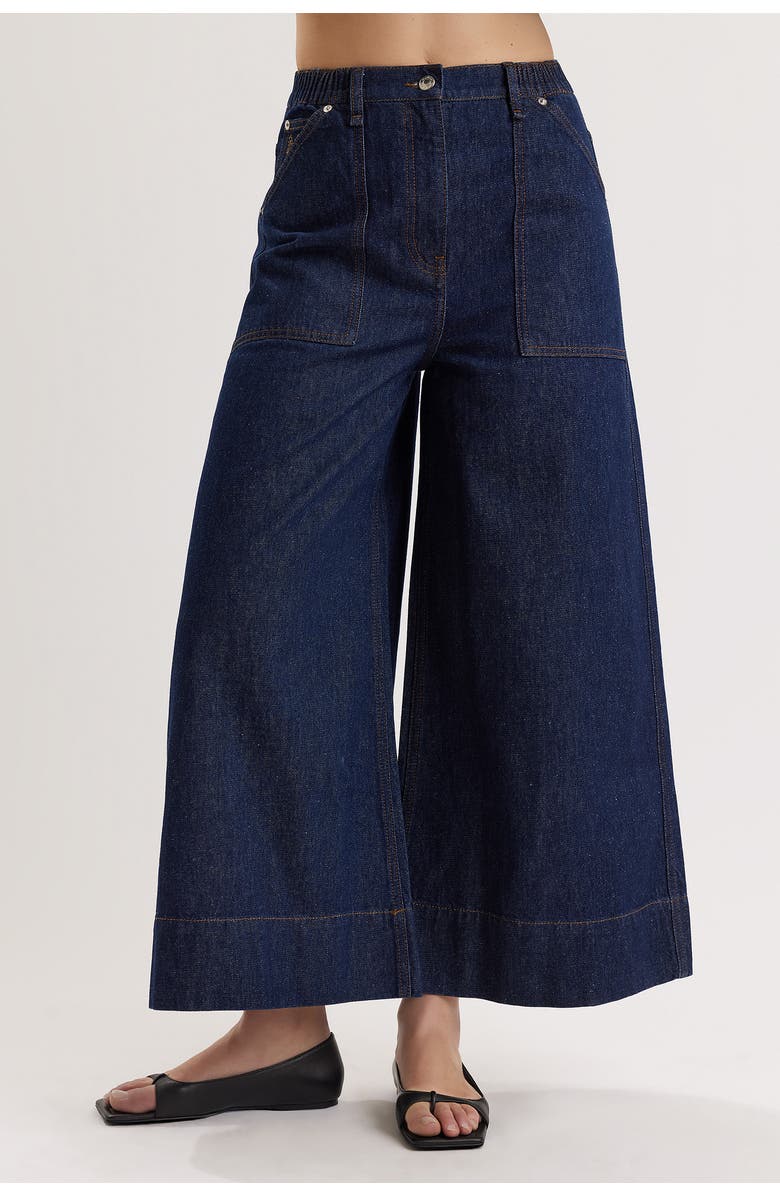 Merlette Violette Jean, Main, color, Dark Wash