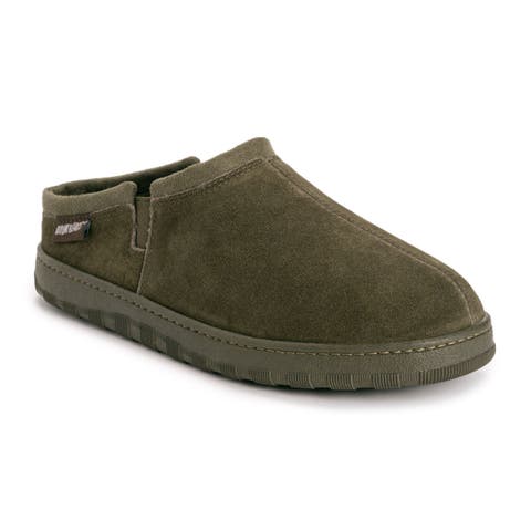 Matt Suede Clog Slipper