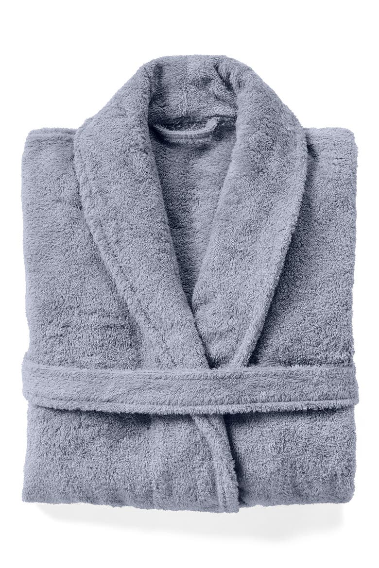 Gender Inclusive Cloud Loom™ Organic Cotton Robe, Main, color, STEEL BLUE